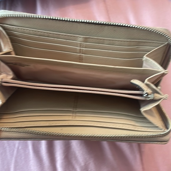 Vintage Coach wallet, Sparkly pink and Tan stiching - Picture 2 of 2